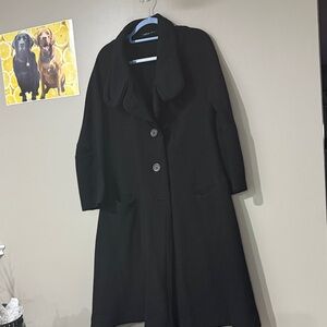 Chic Black Trench Coat for Women